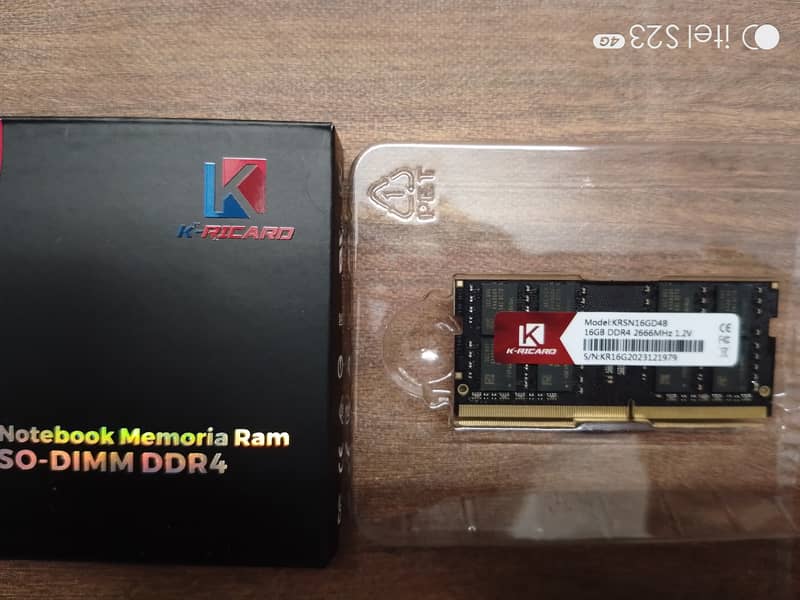 16GB DDR4 Branded Ram Un-used Dabba pack 1