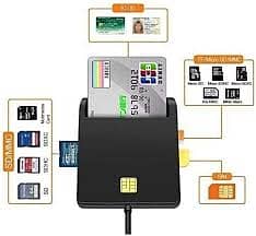 USB SIM Smart Card Reader For Bank Card IC/ID 0