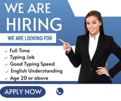 Call Center Typing Job