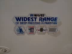 Waves deep freezer 310 model 3 year warranty