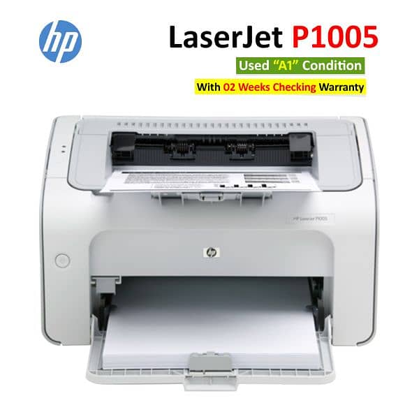 HP LaserJet P1005 Black/White Office Use Printer Refurbished 2