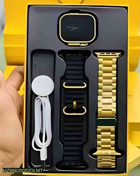 HK9 ultra golden smart watch 0