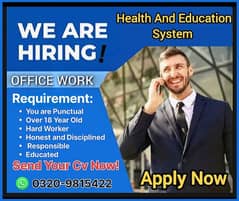 Hiring For A Job In Islamabad