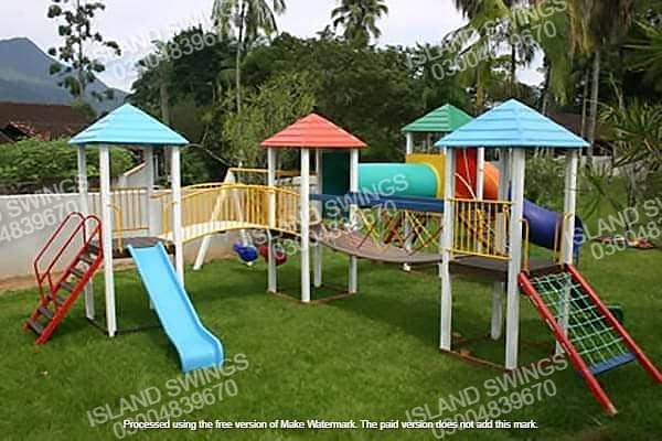 Kids Swings/Kids Slides/Park Swings/Home Decore/Jhulay/Indoor Slides 2