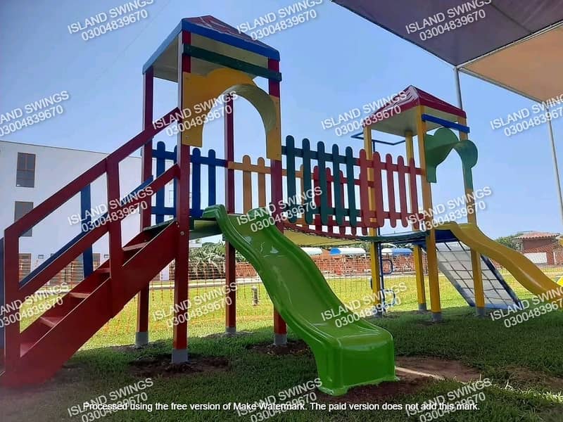 SWINGS | SLIDES | KIDS PLAY LAND | JHOLAY | KIDS RIDES | JHOLA LAHORE 6