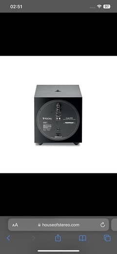 Focal Club Evo - Sub Woofer 0