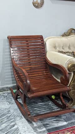 pure Sheesham rocking chair