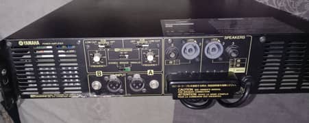 YAMAHA Power Amplifier P2500s