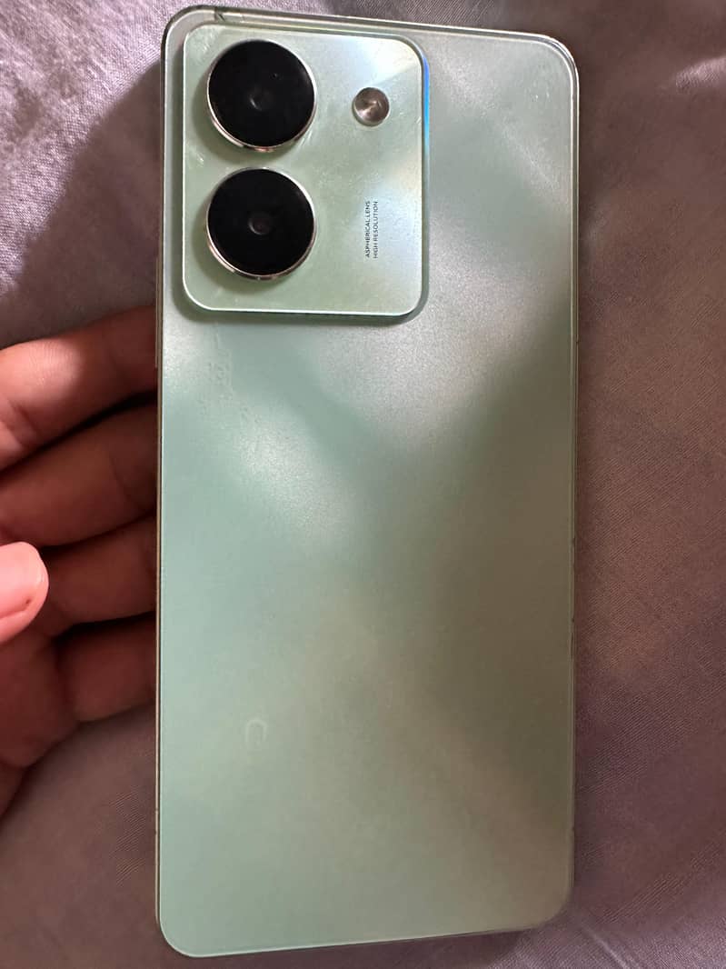 vivo y 27s 8+8 128 Garden Green full box 7