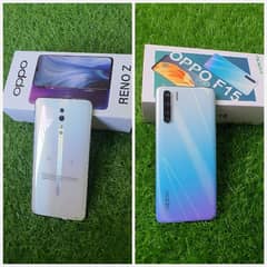 Oppo Reno z 8Gb 256Gb ,OPPO F15  8/256Gb DISPLY FINGERPRINT  (10/10)