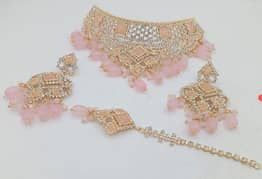 Bridal Choker Set Atifishal jewellery More design Contact Us