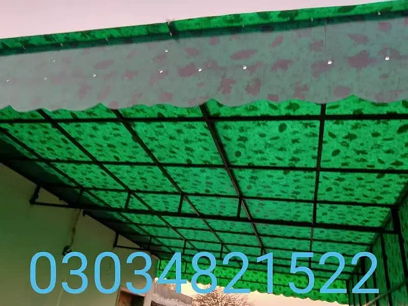 Fiber glass canopy or gazebo / fiber shades/ fiber works/ Car parking 6