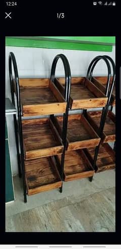 fruit and vegetables rack