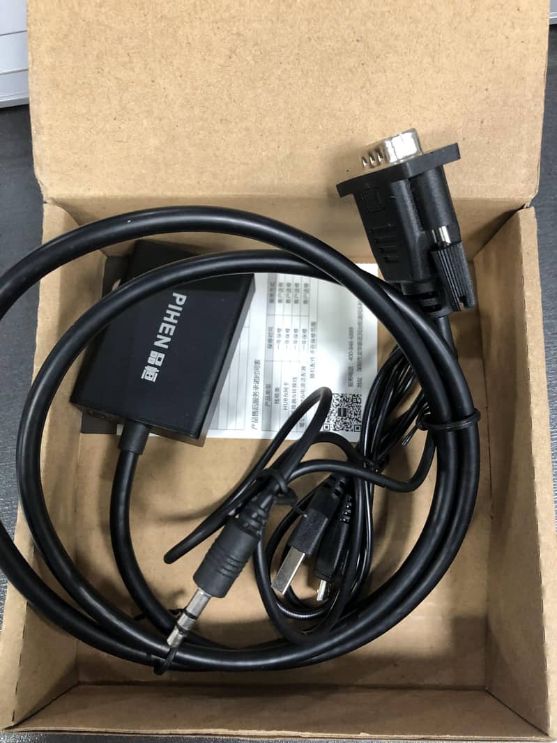 VGA Male to HDMI Female Converter Cable With Audio 4