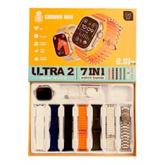 7 in 1 ultra - 2 crown smart watch