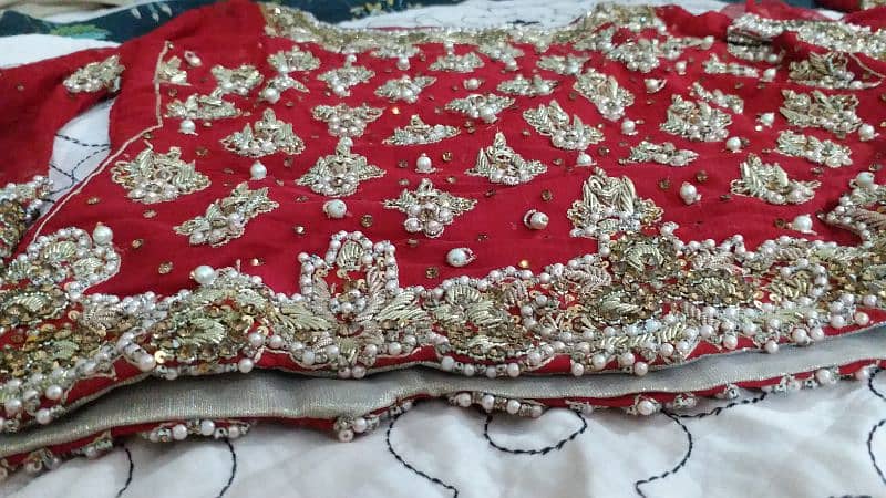 Red Bridal Lehnga 2