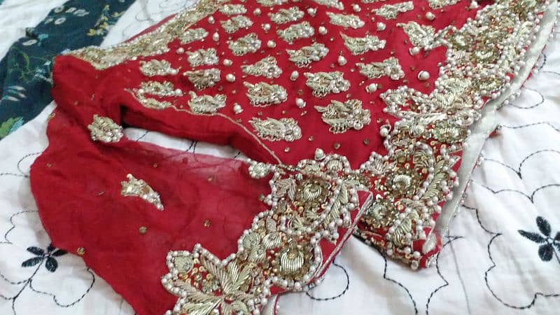 Red Bridal Lehnga 3