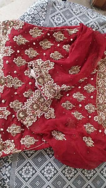 Red Bridal Lehnga 6