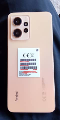 Redmi note 12, 8+4/256, Sunrise Gold