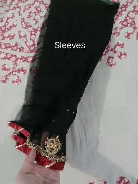 Unstitched Black Dress  for Sale 2