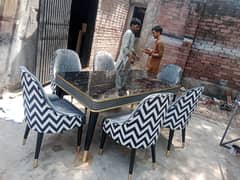 Dining Tables For sale 6 Seater\ 6 chairs dining table\wooden dining