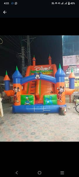 Jumping castle and Jumping slide 0