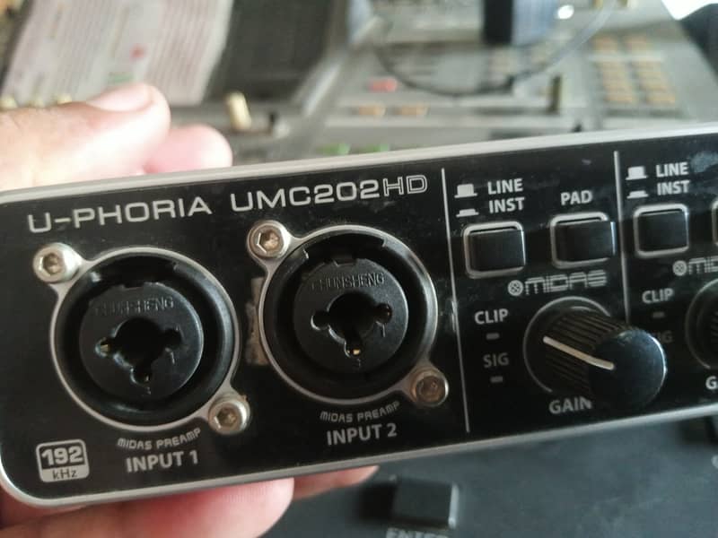 USB Audio Interface Behringer UMC202HD 2