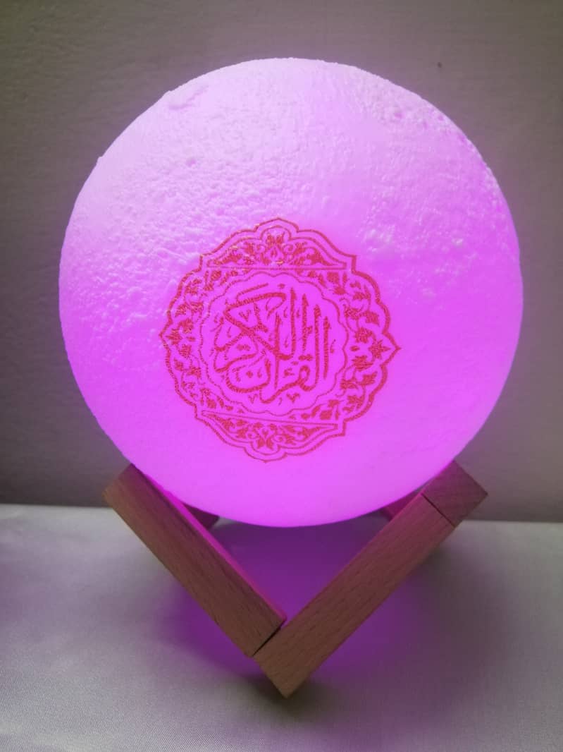 Digital Moon Lamp With Full Quran Pak Audio & Much More . . . 6