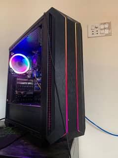 Gaming PC with RGB Case AmD