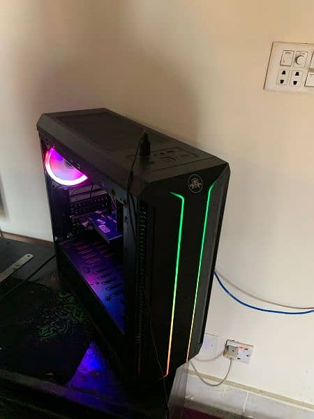 Gaming PC with RGB Case AmD 12