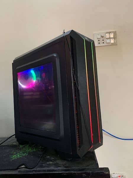 Gaming PC with RGB Case AmD 15