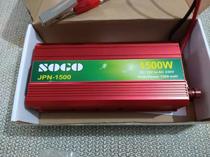 Sogo Car Power Battery Inverter JPN1500 Peak Power 1500W for PKR 6,999 3