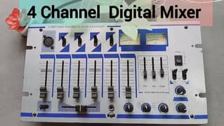 4 channel digital mixer