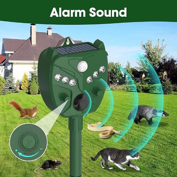 Amazon Branded Solar birds Ultrasonic Animal Repeller Pest control 5