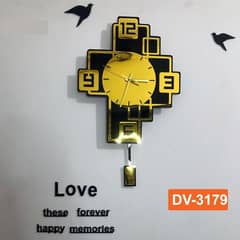 wall clock/wall decoration/digital clock/home clock/decore item/clock