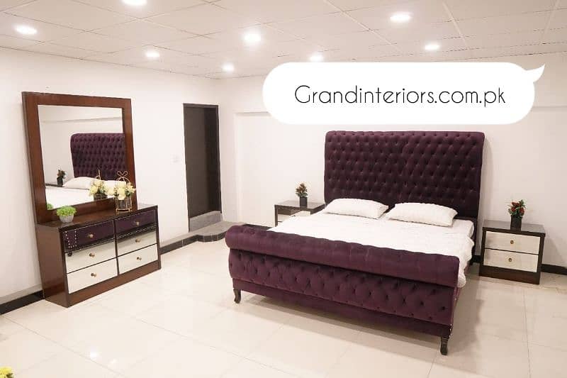 bedroom furniture bedroom set bed set Grand interiors 3