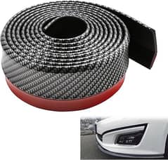 Universal Car Front Bumper Spoiler Lips Rubber Skirt Protector Body