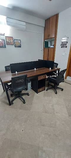 Office Table / Work station / Staff table with Chair / Office Locker 4