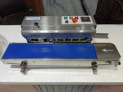 Continuous Band Sealer Machine | Plastic bag, pouch sealing packing