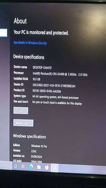 Lenovo 6th gen pc for urgent sale 1