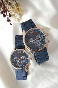 beautiful couple watch