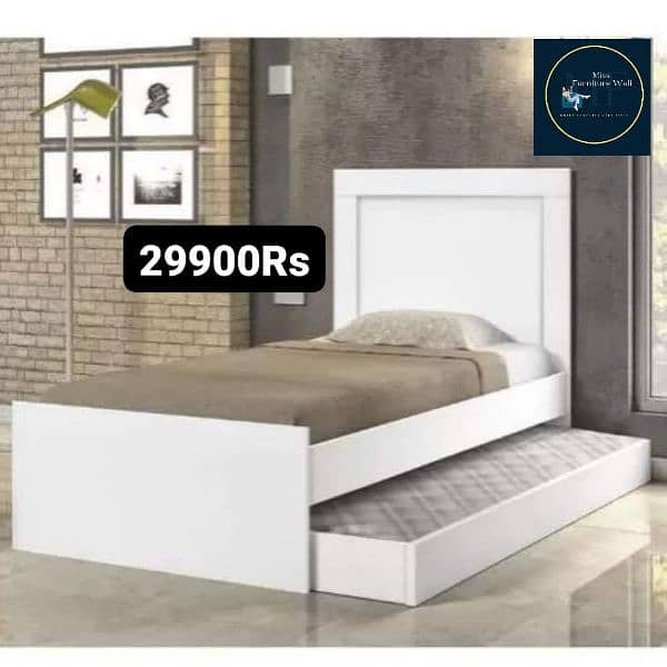 Single bed with drawer bed 0