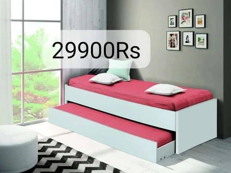 Single bed with drawer bed 1