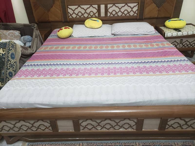 Turkish Chinyoti King Bed set 3