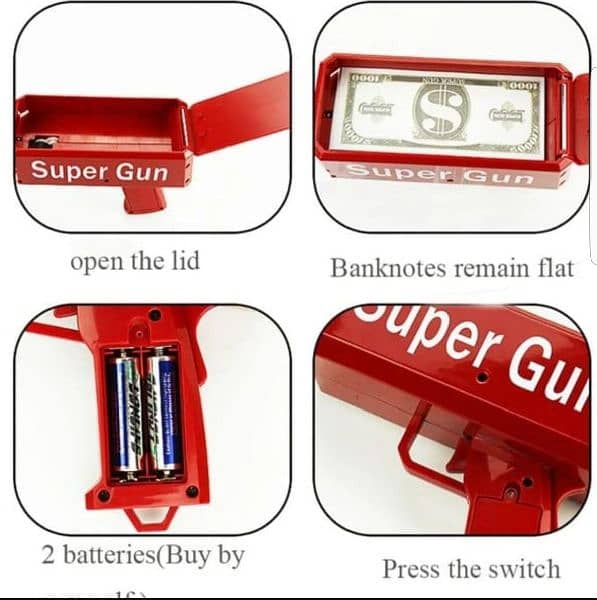 Super Money Machine Toy Gun 2