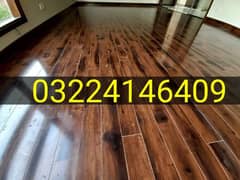 Laminate Wooden Floors/ Spc Flooring/ window blinds/ wallpaper.