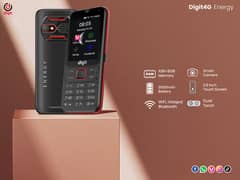 Jazz Digit 4G Energy Touch and Type Box Pack Phones