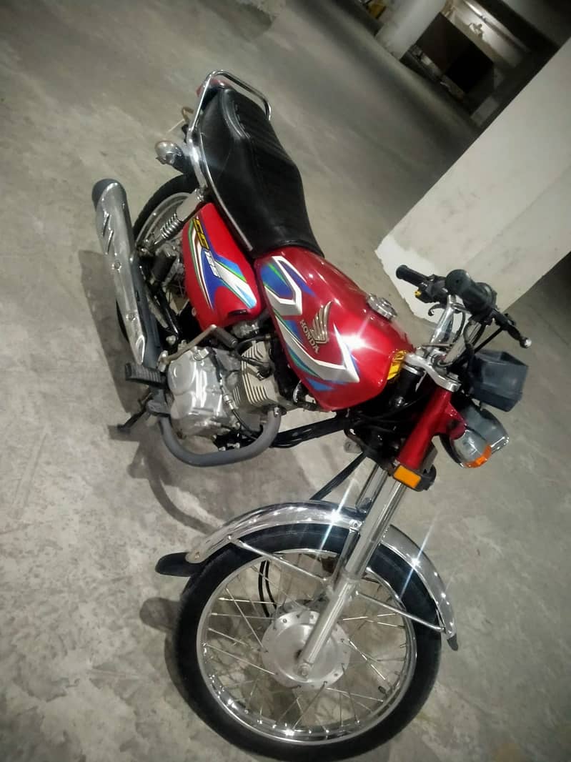 Honda 125 cg 22 model all Punjab no 2