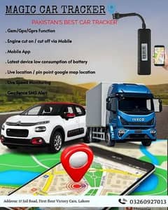 GPS Car Tracker/ Live Car Locator/ PTA Approved Car Tracker