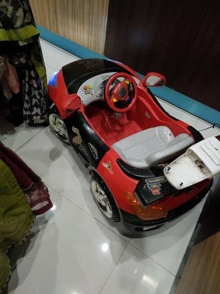 kids car remote self drive 2 motor 12v battery 1